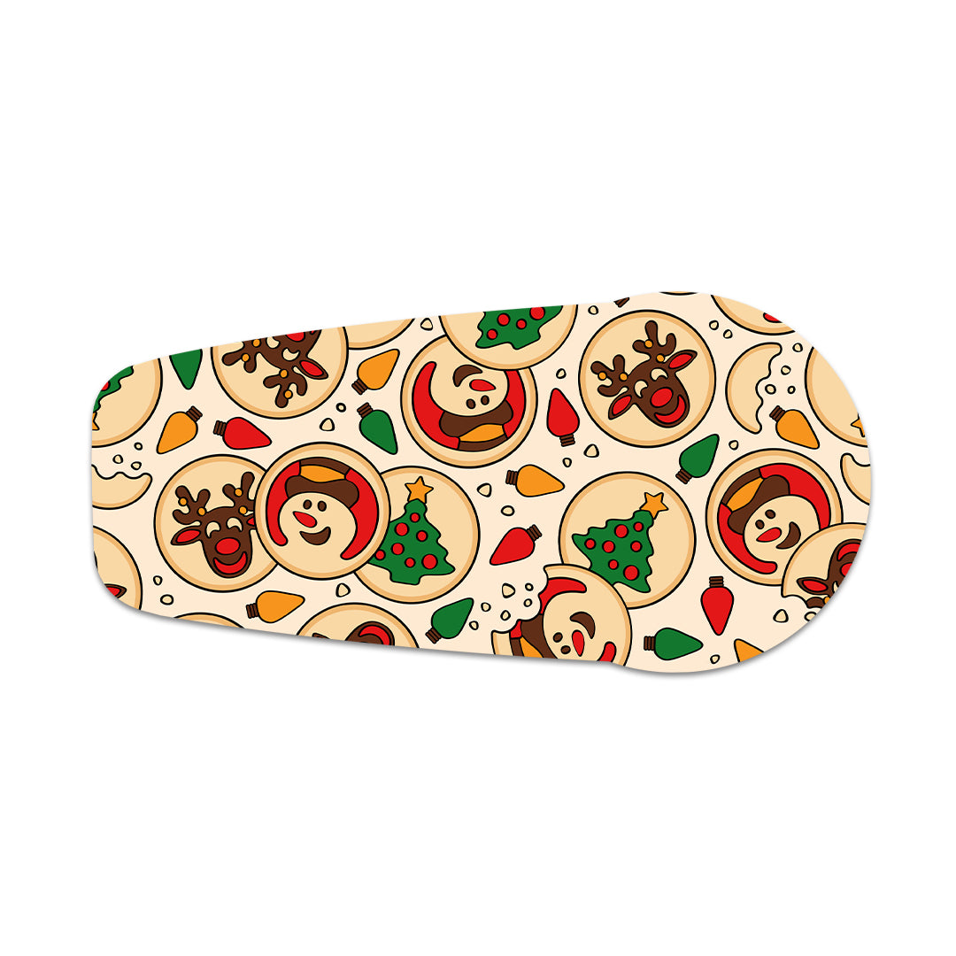 Santa's Cookies Dexcom G6 Transmitter Sticker - Pump Peelz