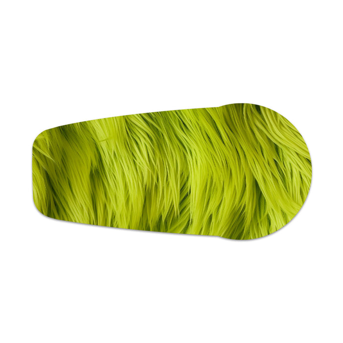 Green Fur Sticker Designed for Dexcom G6 Transmitter