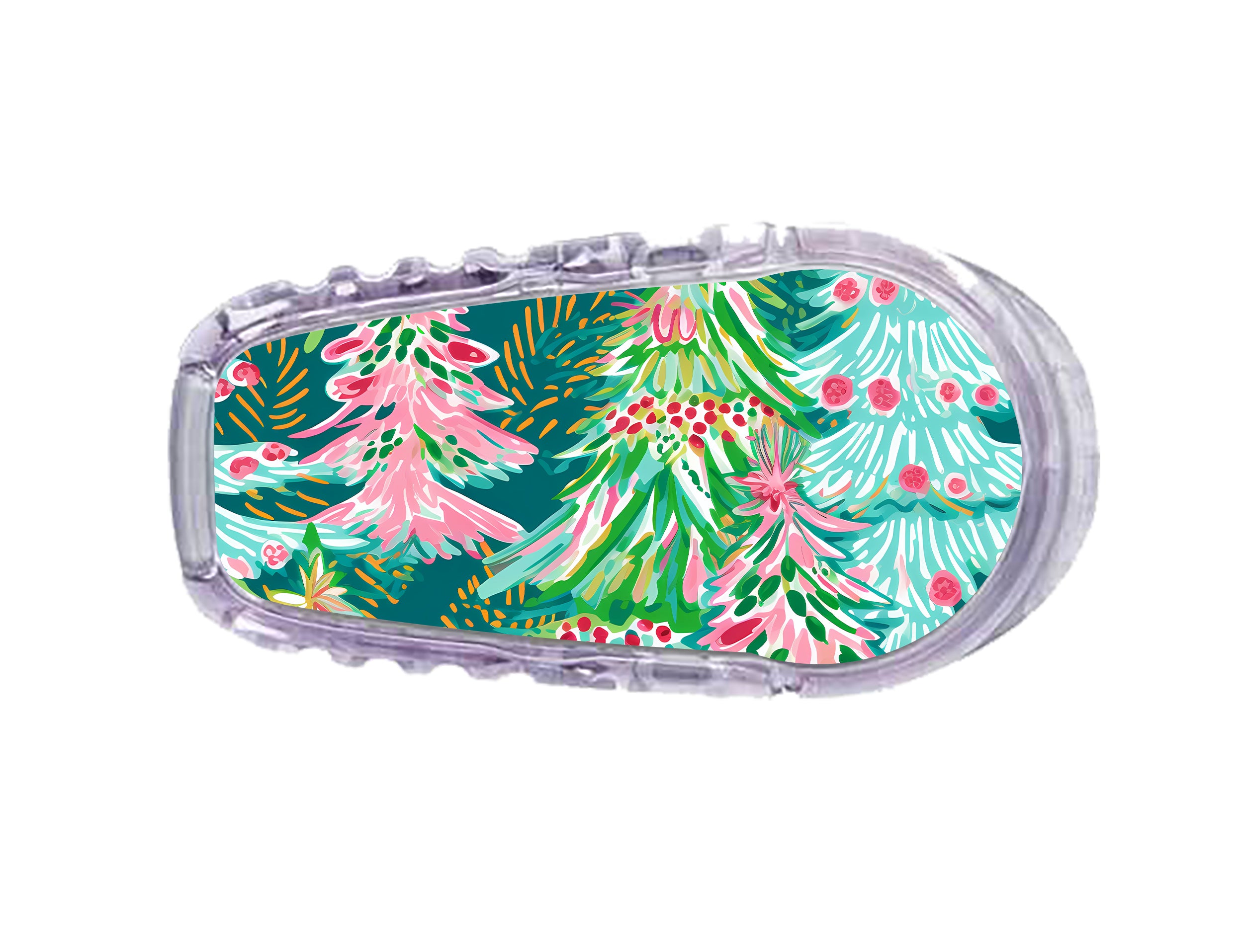 Festive Forest Dexcom G6 Transmitter Sticker - Pump Peelz