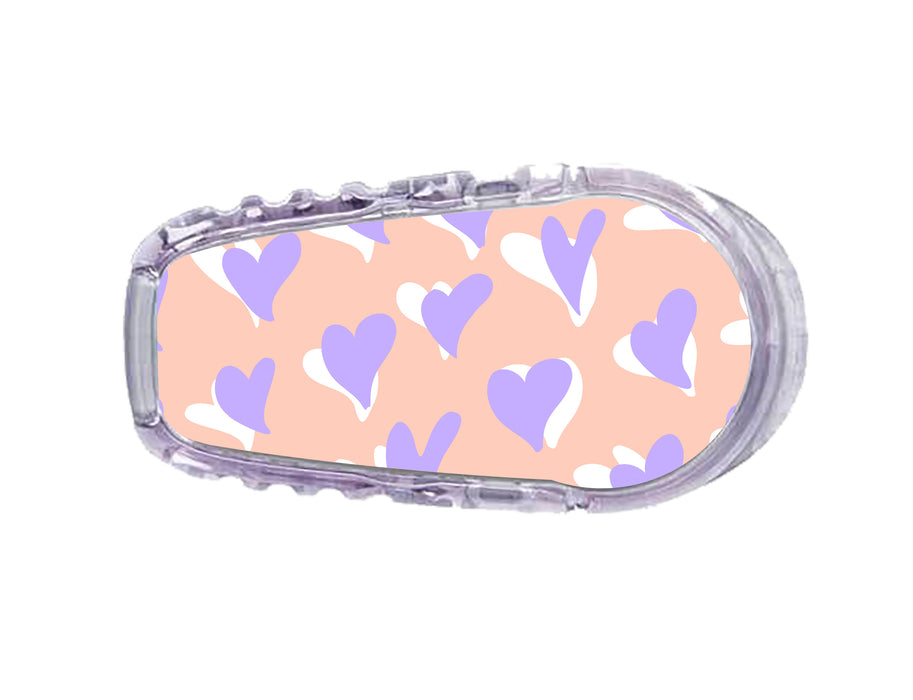 Lavender Love Dexcom G6 Transmitter Sticker