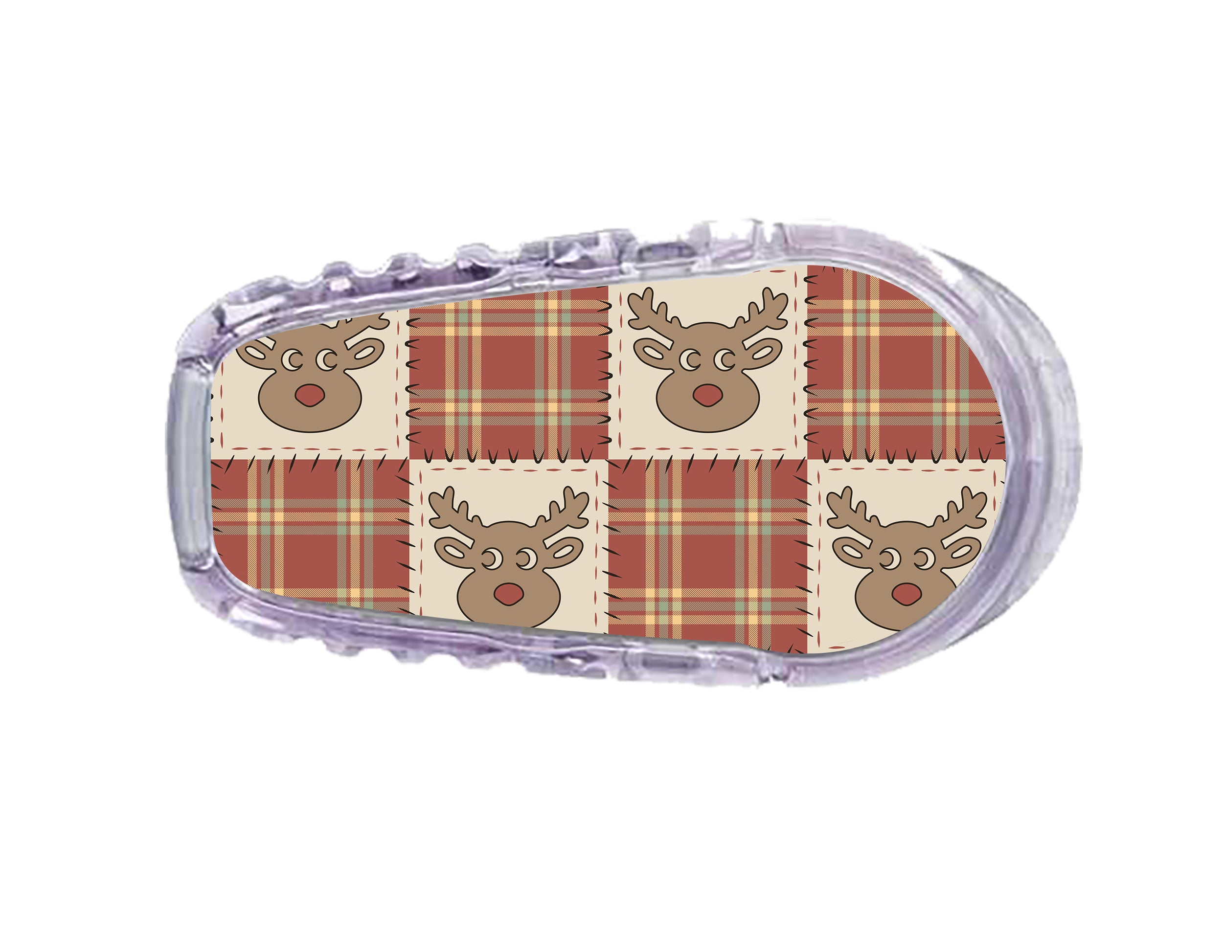 Rustic Reindeer Dexcom G6 Transmitter Sticker - Pump Peelz