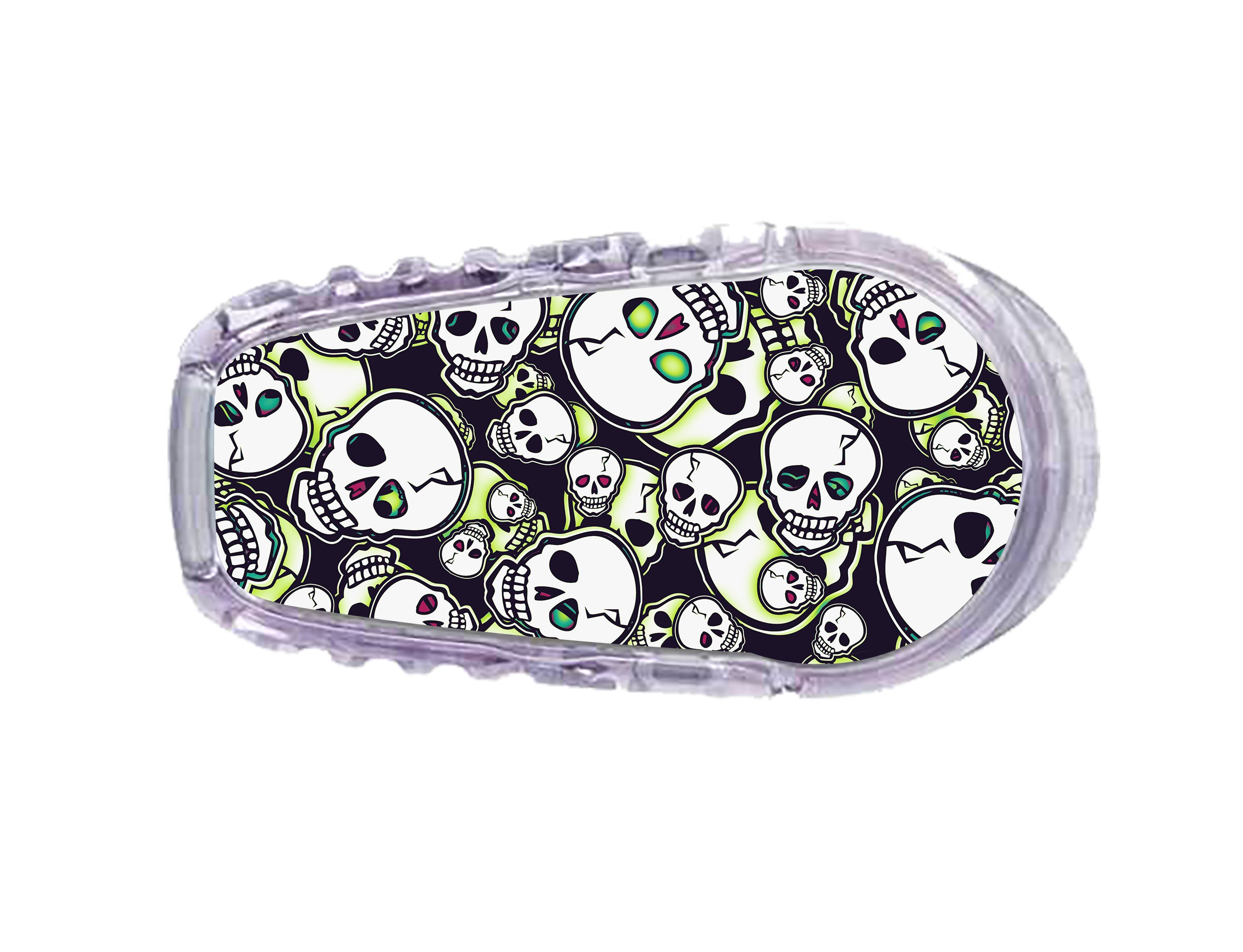 Bone Glow Dexcom G6 Transmitter Sticker - Pump Peelz