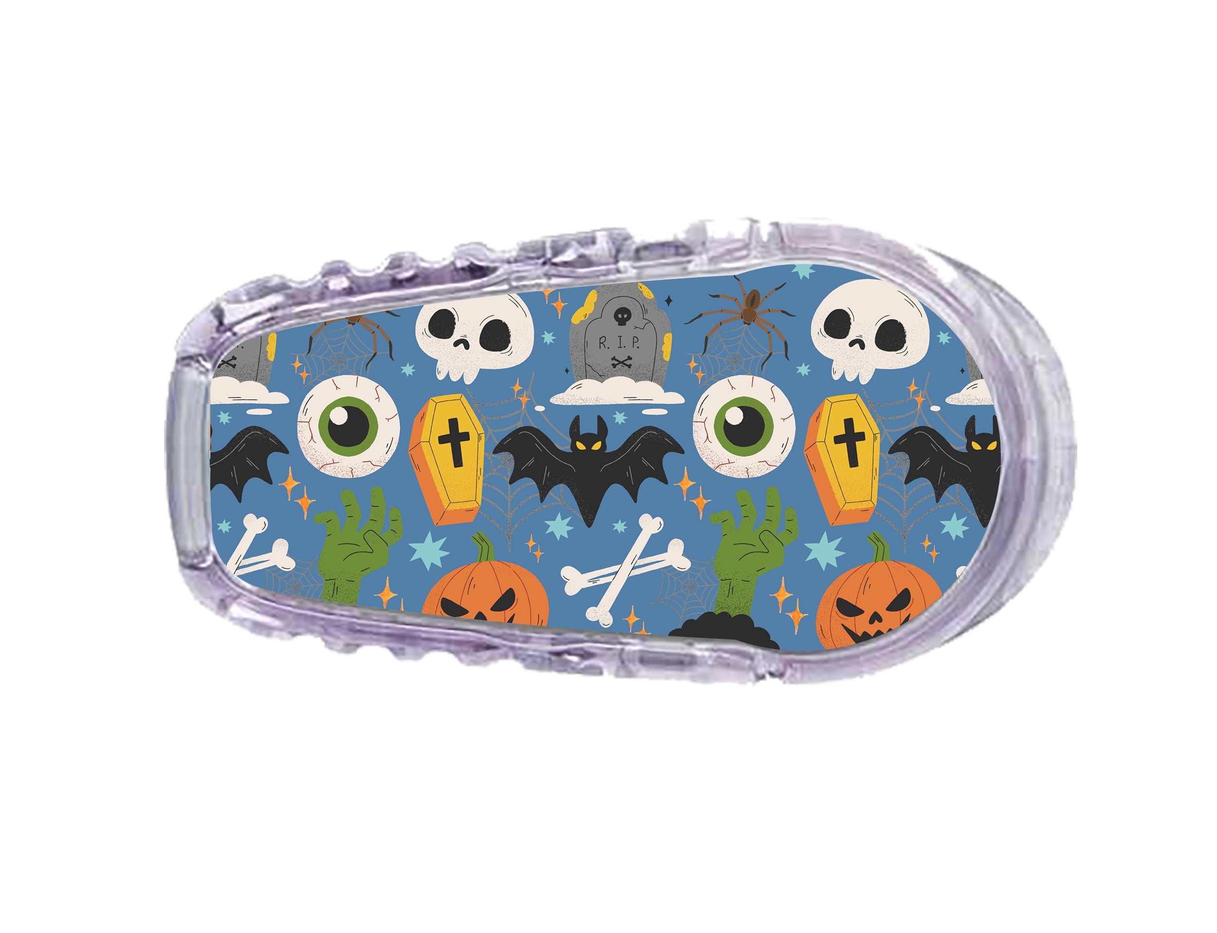 Spooky Night Dexcom G6 Transmitter Sticker - Pump Peelz
