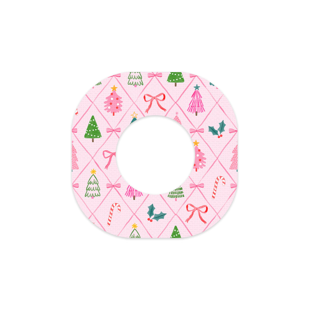 Coquette Christmas Dexcom G7 and Stelo Patch Tape - Pump Peelz