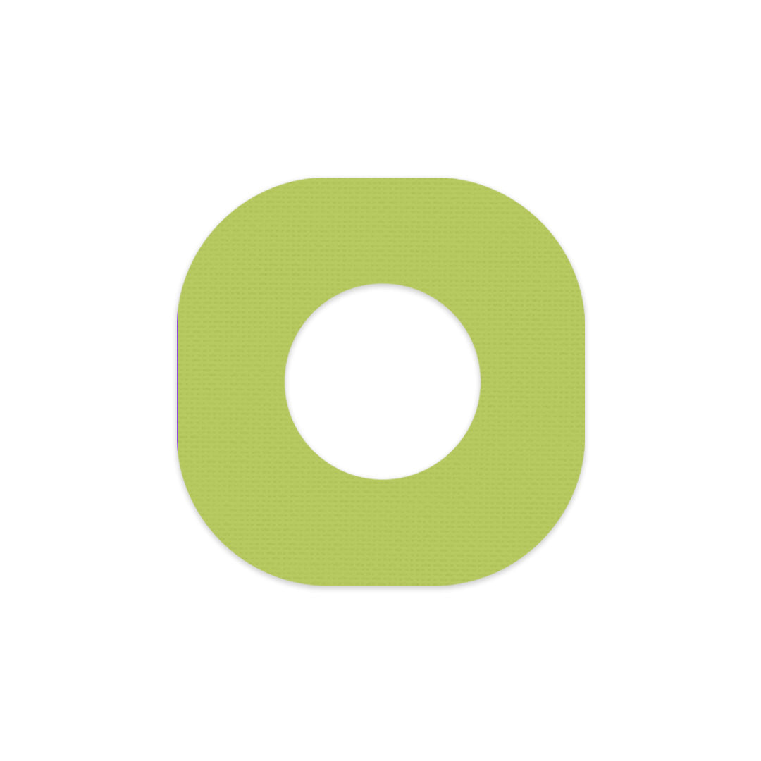 Solid Color Pear Dexcom G7 and Stelo Patch Tape - Pump Peelz