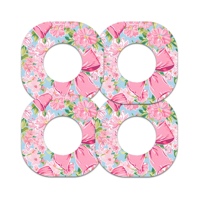 Blossom Bows Patch Tape Designed for the DEXCOM G7 and Stelo