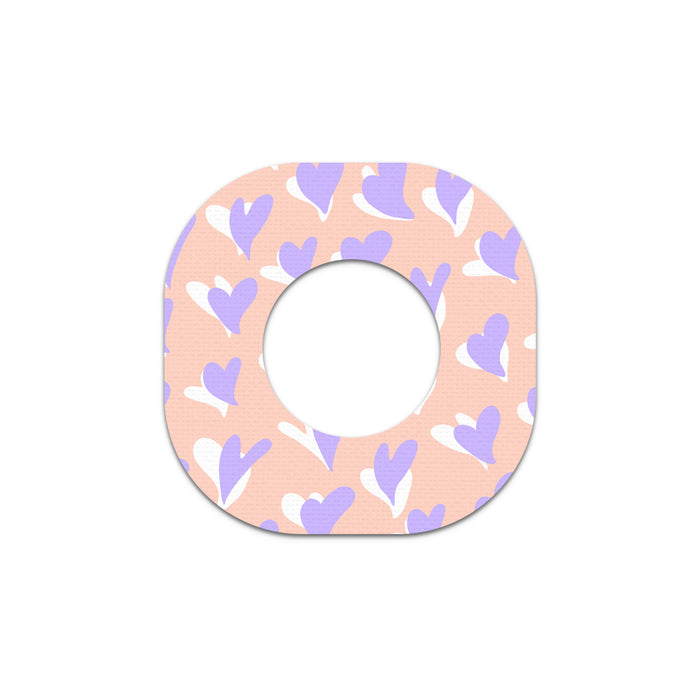 Lavender Love Patch Tape Designed for the DEXCOM G7 and Stelo