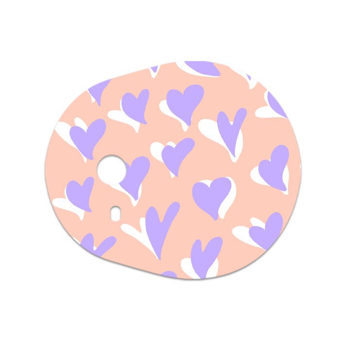 Lavender Love Sticker Designed for the DEXCOM G7 and Stelo Transmitter