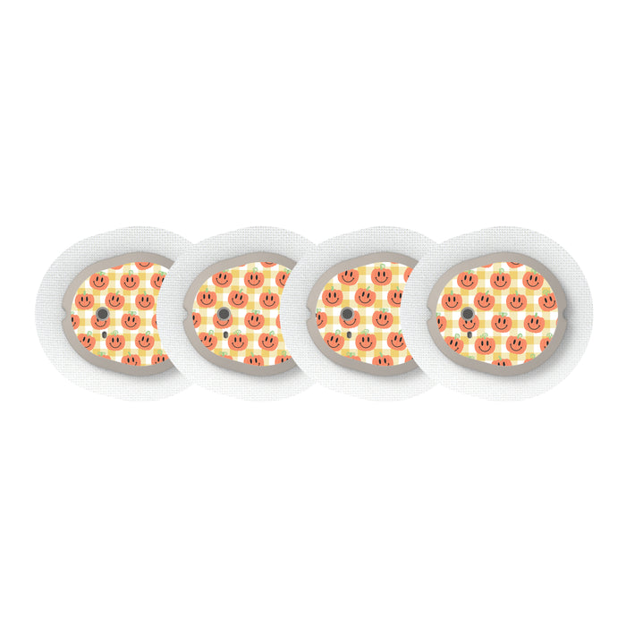 Pumpkin Smilies Designed for the DEXCOM G7 Transmitter