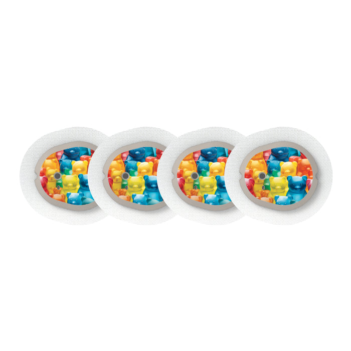 Candy Bears Sticker Designed for the DEXCOM G7 Transmitter