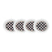 Checkered Hearts Sticker Designed for the DEXCOM G7 Transmitter - Pump Peelz