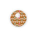 Gingerbread Sticker Designed for the FreeStyle Libre 3 Sensor-Pump Peelz