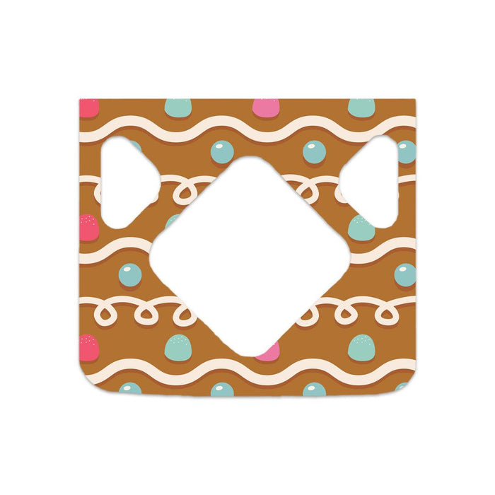 Gingerbread Sticker for Medtronic MiniMed 770G & 780G-Pump Peelz