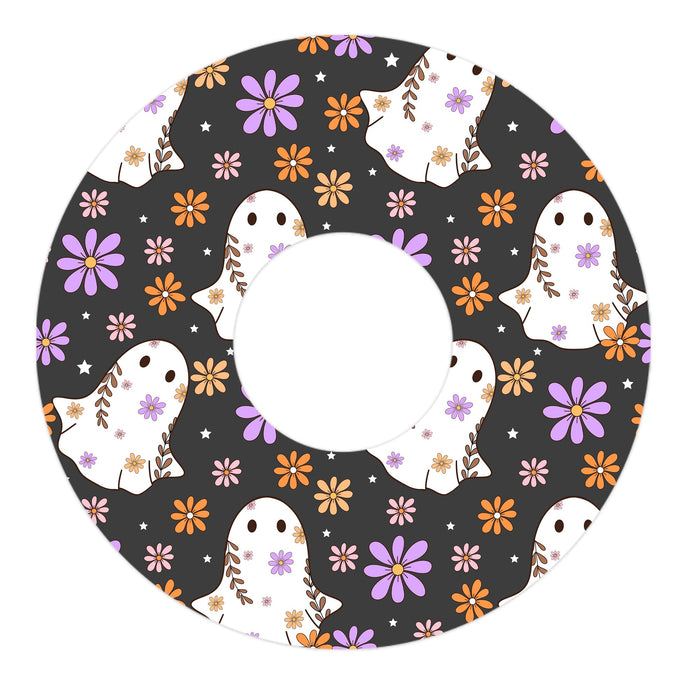 Groovy Ghosts Patch Tape Designed for the FreeStyle Libre 3-Pump Peelz