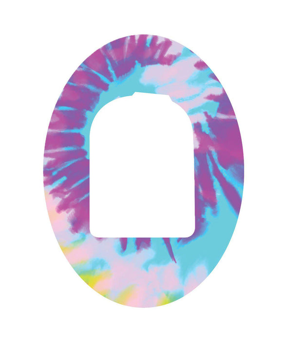 Groovy Tie-Dye Patch+ Omnipod Tape 1-Pack