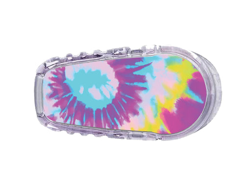 Groovy Tie-Dye For Dexcom Transmitter Stickers Peelz