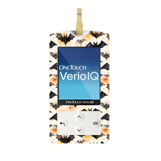 Halloween Bats for OneTouch Verio IQ Glucometer-Pump Peelz