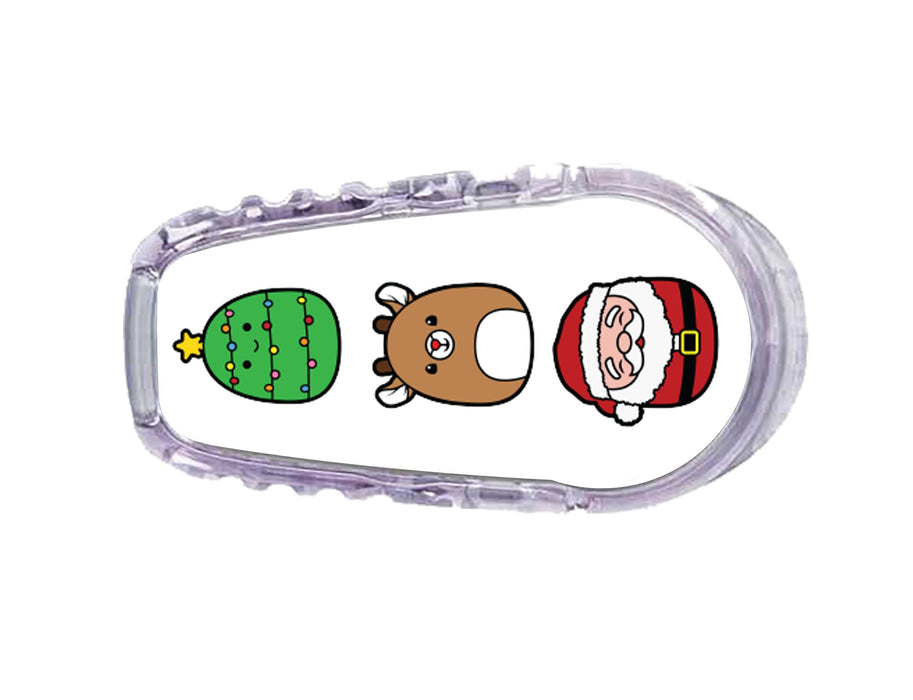 Holiday Squishies Dexcom G6 Transmitter Sticker-Pump Peelz