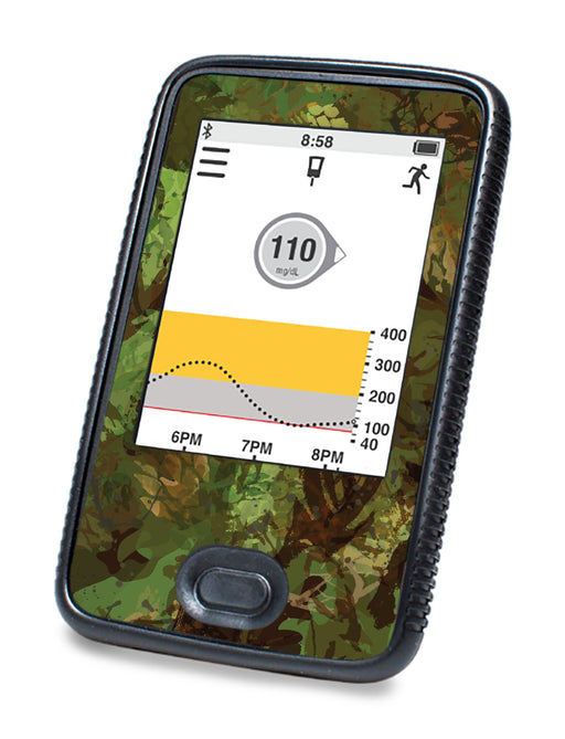 Hunting Camo DEXCOM G6 Touchscreen Receiver-Pump Peelz