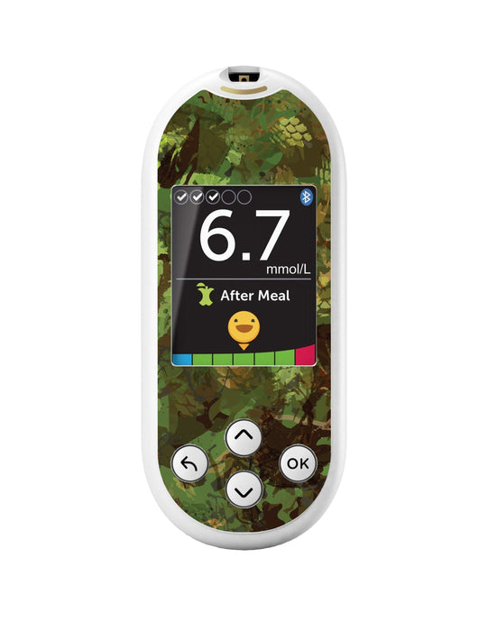 Hunting Camo OneTouch Verio Reflect Glucometer-Pump Peelz