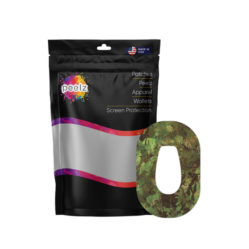 Hunting Camo Patch Tape Designed for the DEXCOM G6-Pump Peelz