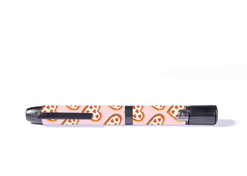 I Heart Pizza Inpen - Smart Insulin Pen Peelz For