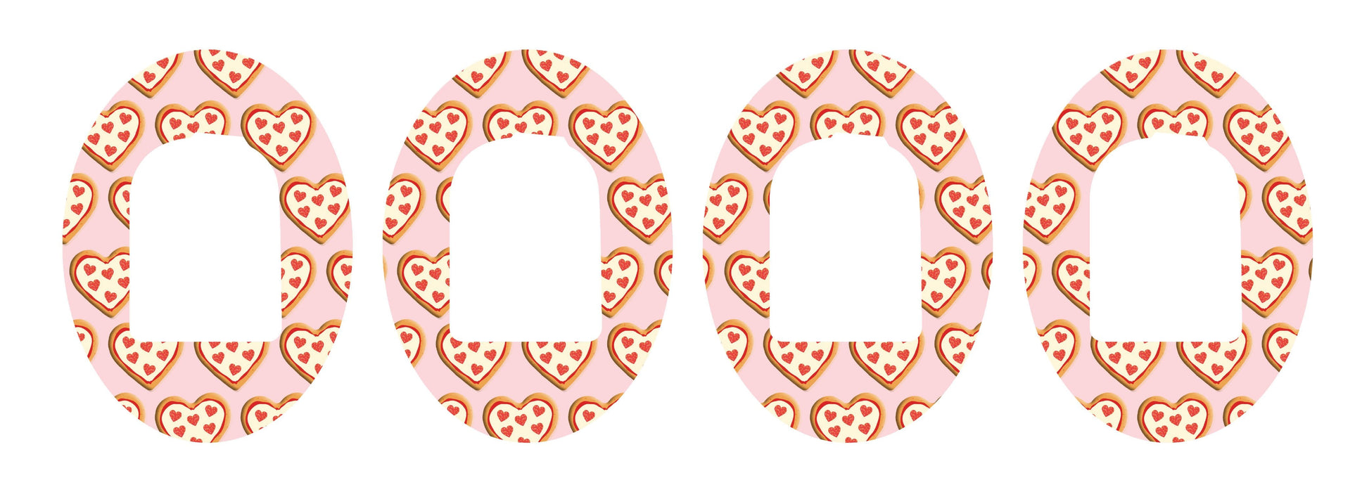 I Heart Pizza Patch+ Omnipod Tape 4-Pack