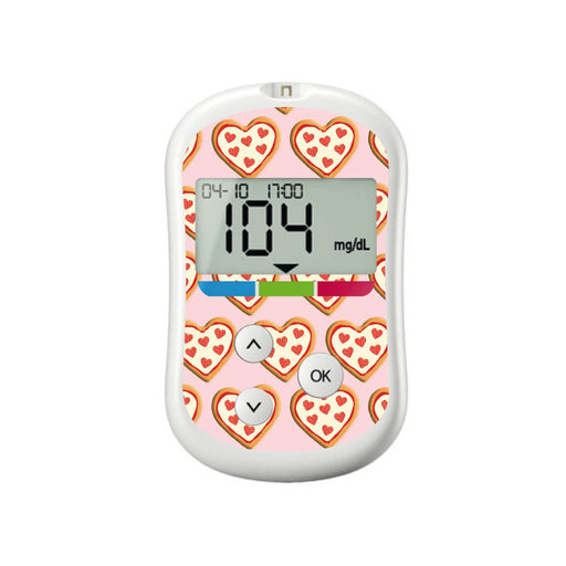 I Heart Pizza For Onetouch Verio Flex Glucometer Peelz