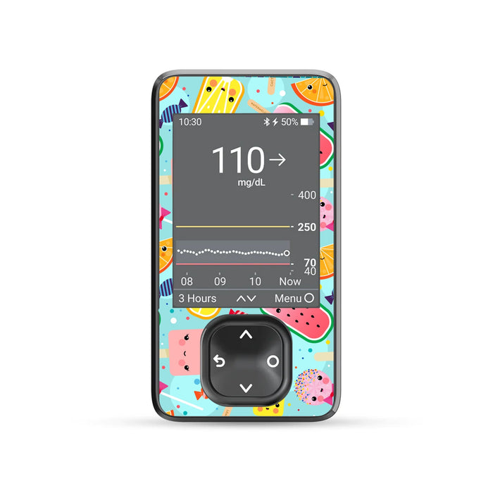 Kawaii Sweets DEXCOM G7 and Stelo Touchscreen Receiver-Pump Peelz