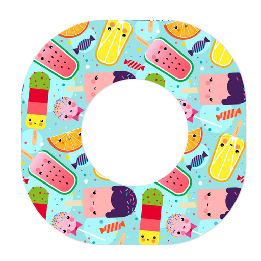 Kawaii Sweets Patch Patch Tape Designed for the DEXCOM G7 and Stelo-Pump Peelz