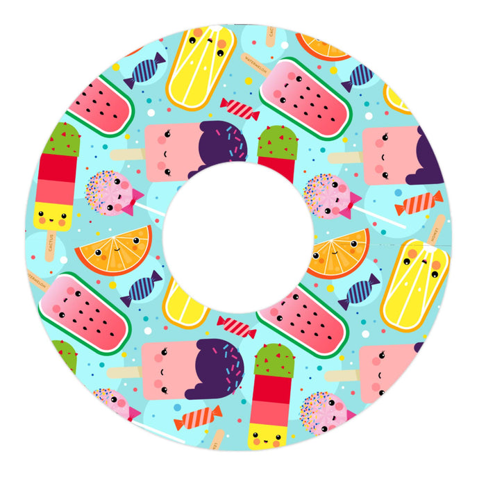 Kawaii Sweets Patch Patch Tape Designed for the FreeStyle Libre 3-Pump Peelz