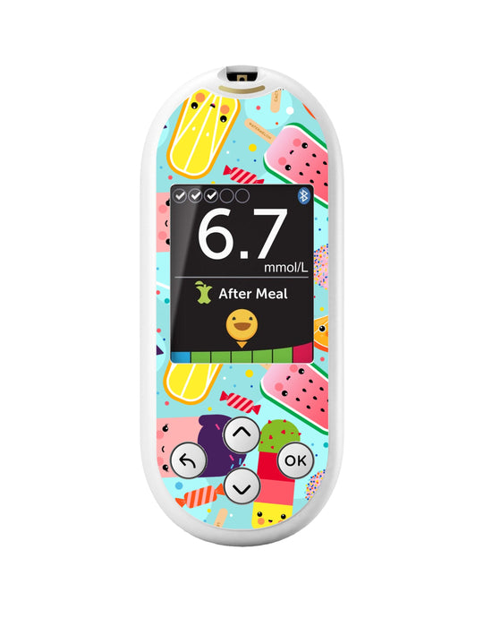 Kawaii Sweets for OneTouch Verio Reflect Glucometer-Pump Peelz