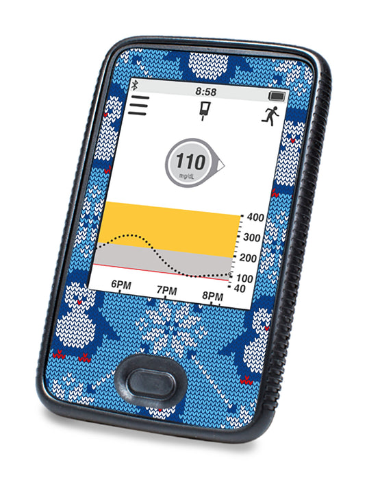 Knitted Penguins DEXCOM G6 Touchscreen Receiver-Pump Peelz