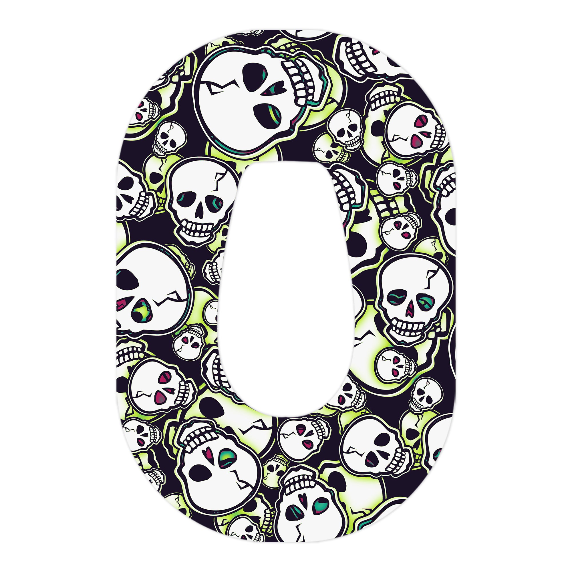 Bone Glow Dexcom G6 Patch Tape - Pump Peelz