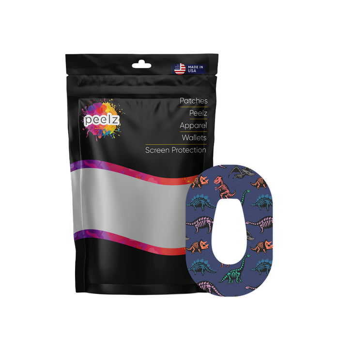 Halloween Dinosaurs Patch Pro Tape Designed for the DEXCOM G6