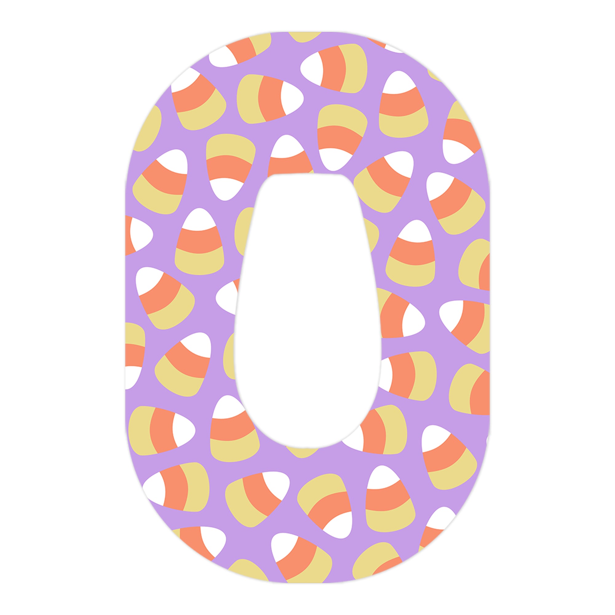 Candy Corn Dexcom G6 Patch Tape - Pump Peelz