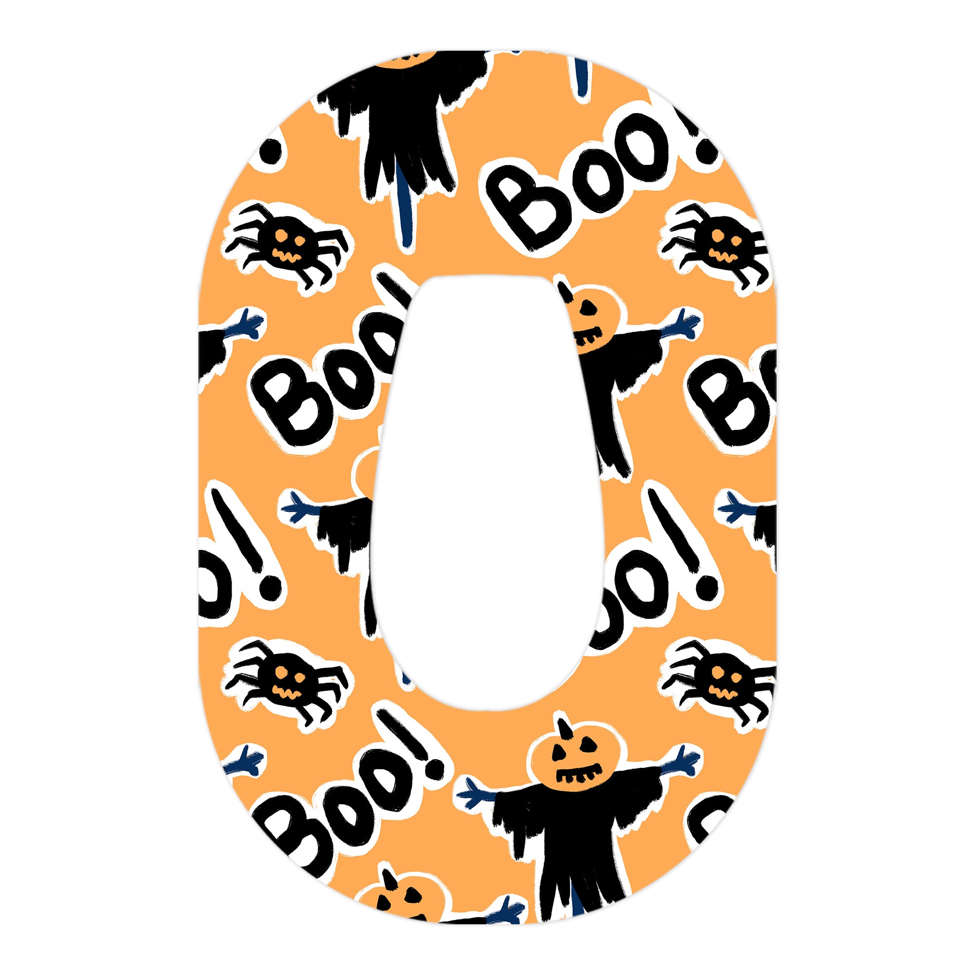 Pumpkin Boo Dexcom G6 Patch Tape - Pump Peelz
