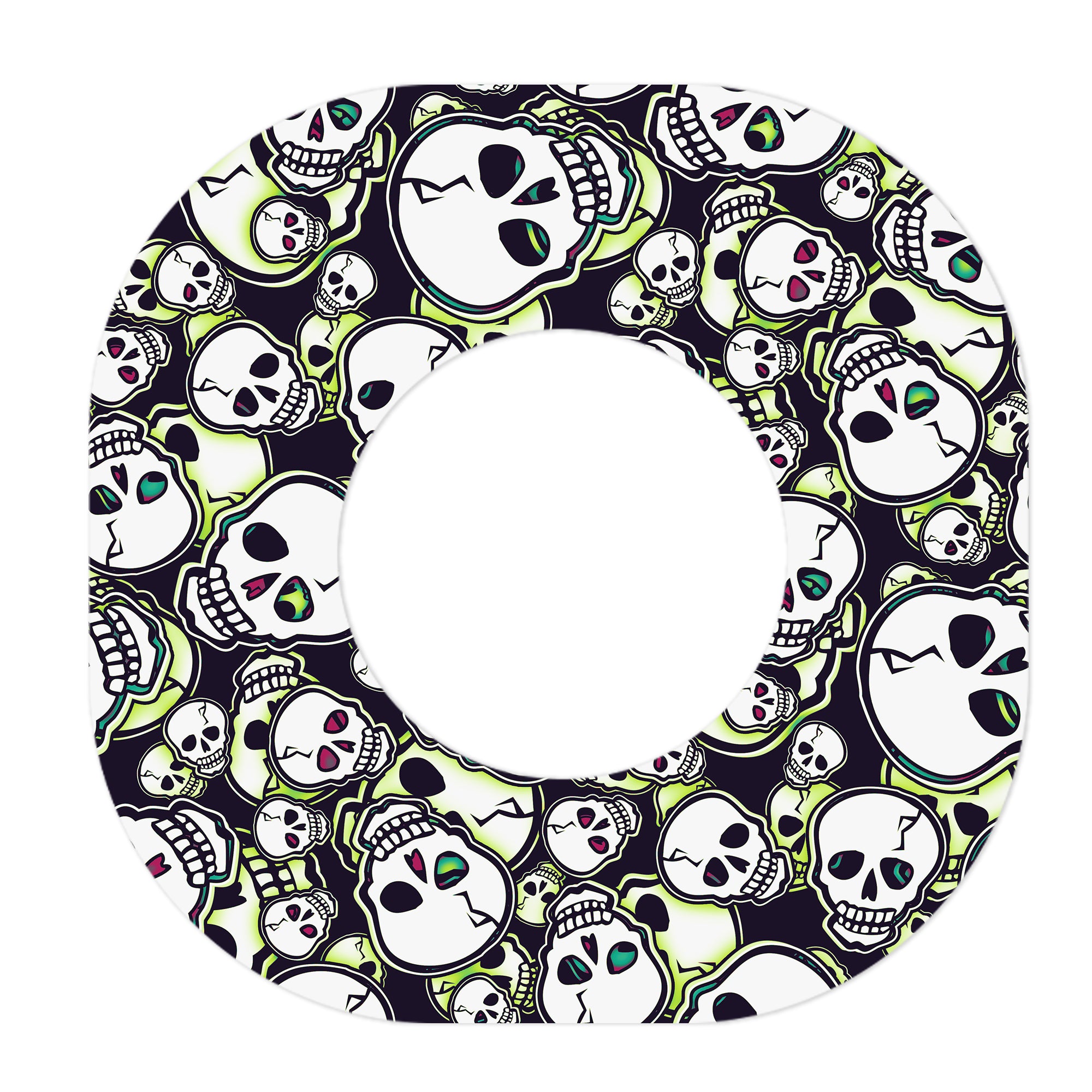 Bone Glow Dexcom G7 and Stelo Patch Tape - Pump Peelz