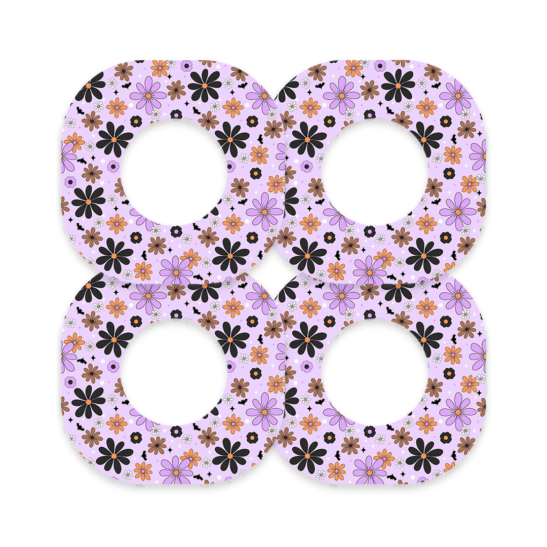 Batty Blooms Dexcom G7 and Stelo Patch Tape - Pump Peelz