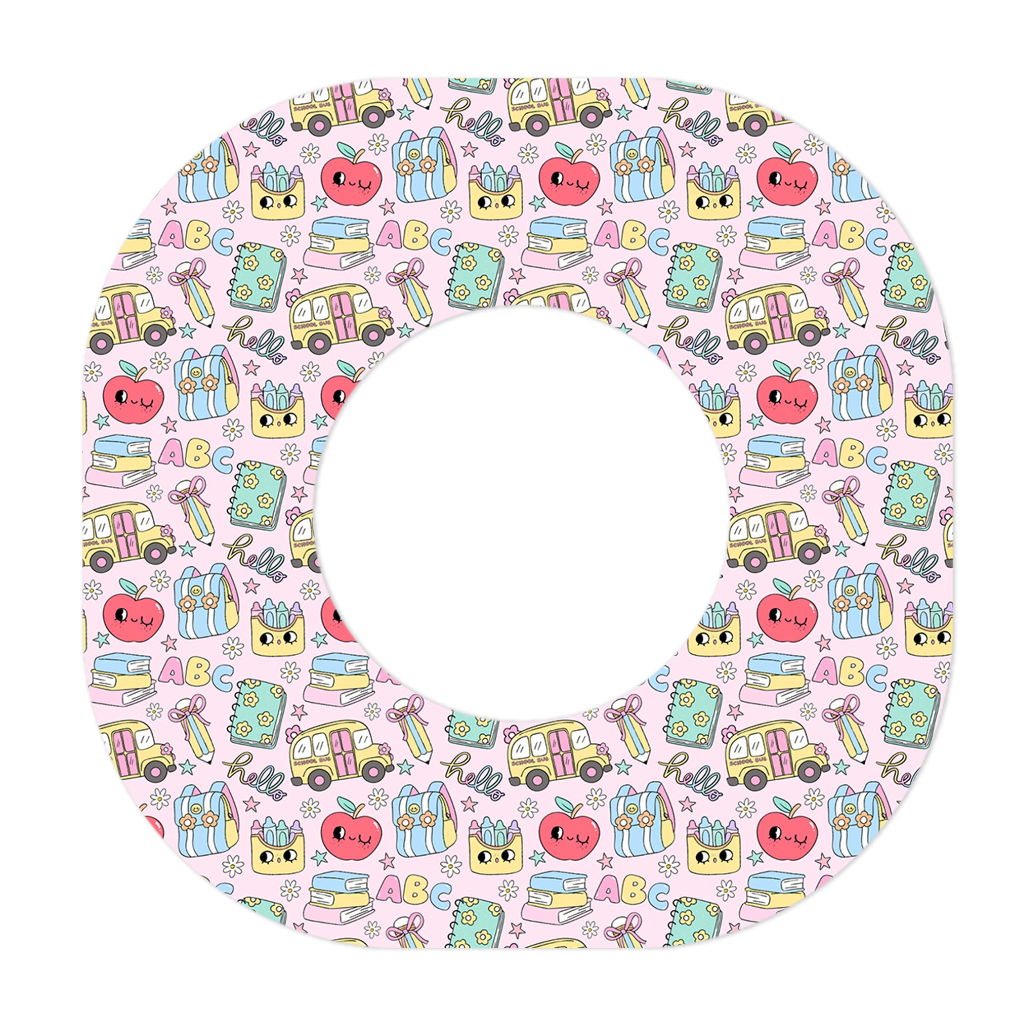 Tiny Scholar Dexcom G7 and Stelo Patch Tape - Pump Peelz