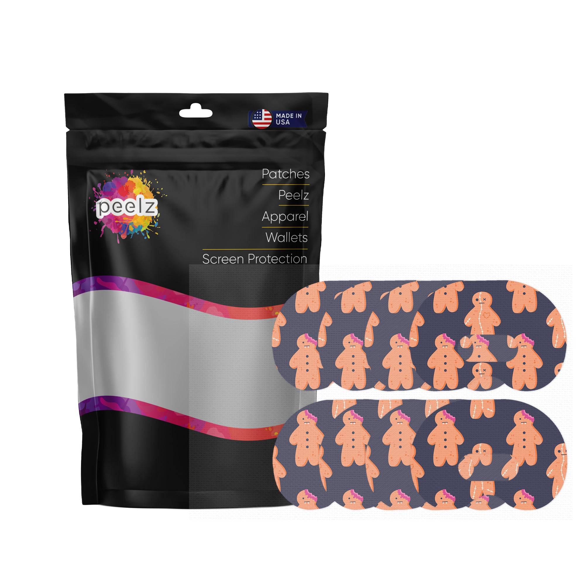 Zombie Cookies Medtronic Guardian Connect Patch Tape - Pump Peelz