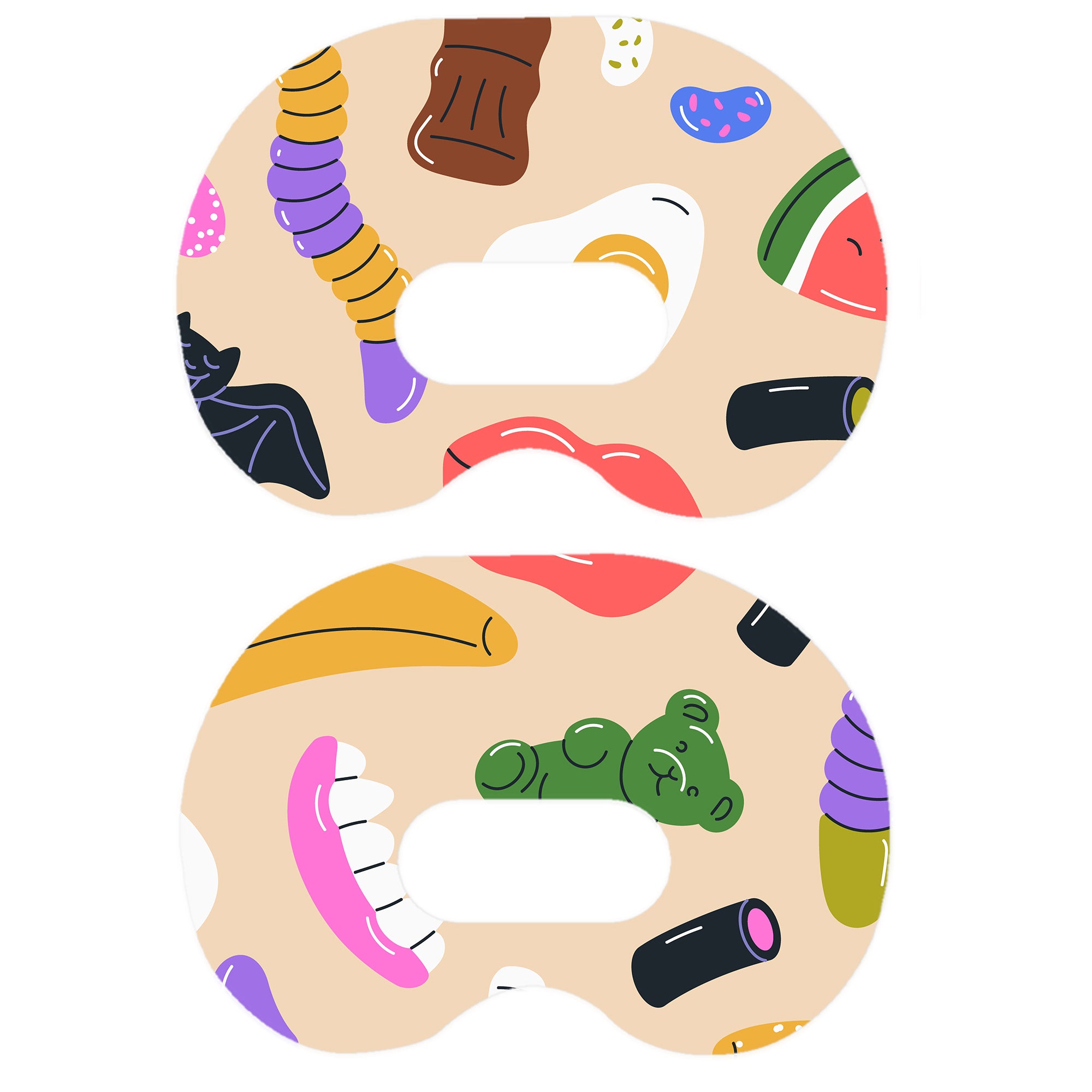 Candy Chaos Medtronic Guardian Connect Patch Tape - Pump Peelz