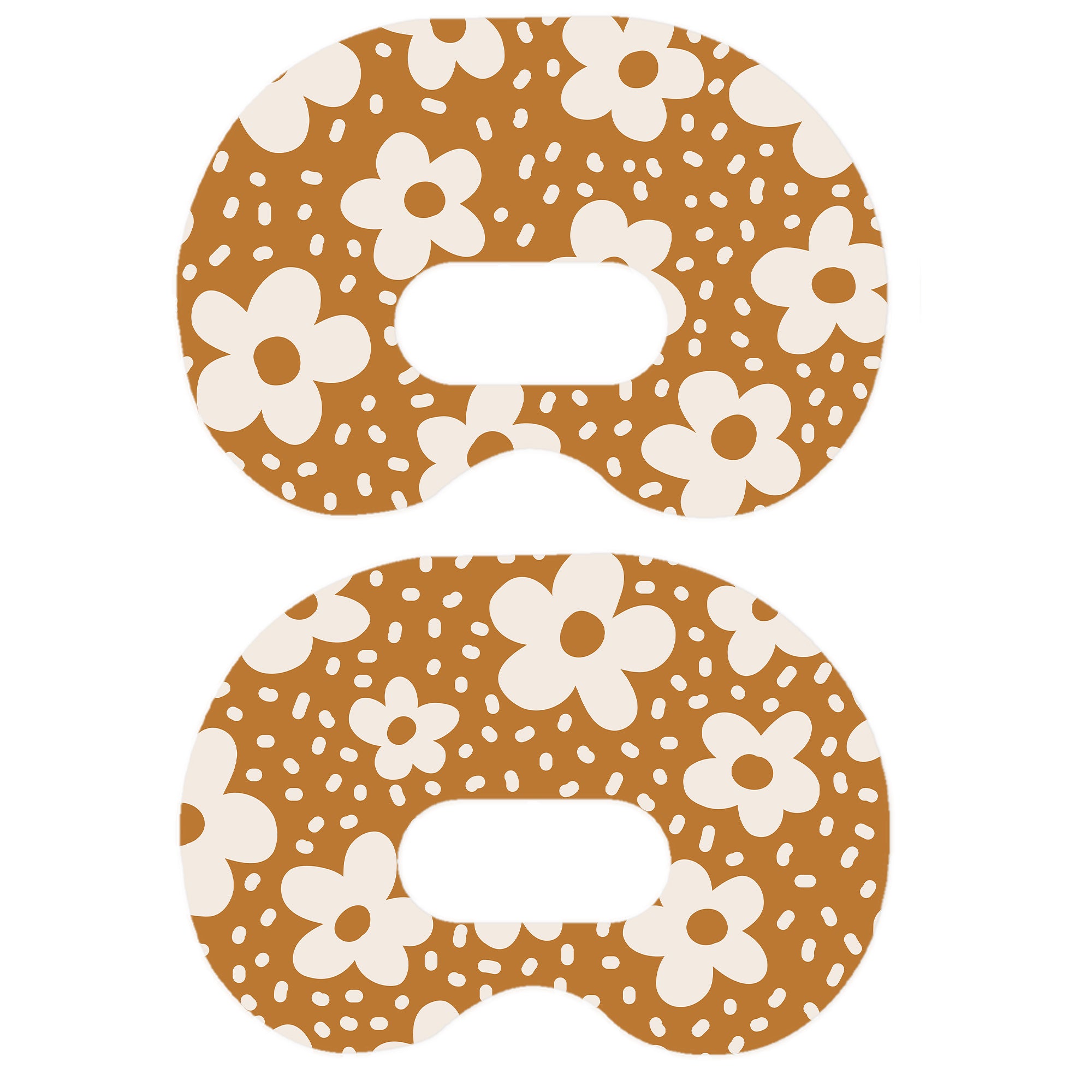 Caramel Daisies Medtronic Guardian Connect Patch Tape - Pump Peelz