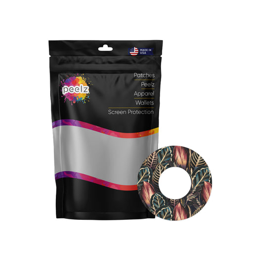 Dark Moon Leaves Patch Pro Tape Designed for the FreeStyle Libre 2 - Pump Peelz