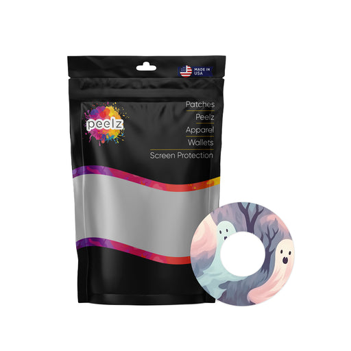 Whispy Ghosts Patch Pro Tape Designed for the FreeStyle Libre 2 - Pump Peelz