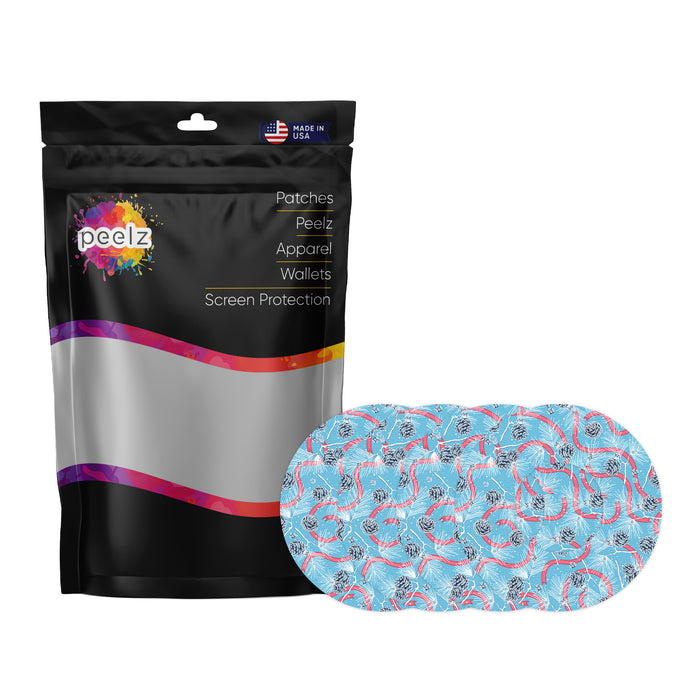 Pinecones Patch Pro Tape Designed for the FreeStyle Libre 2 - Pump Peelz