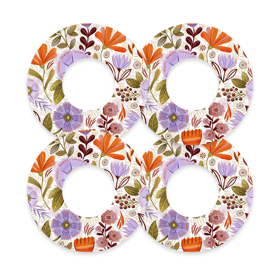 Autumn Meadow Freestyle Libre 2 Patch Tape - Pump Peelz