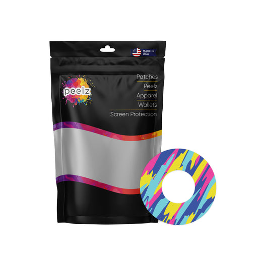 Summer Texture Patch+ Tape Designed for the FreeStyle Libre 2 - Pump Peelz