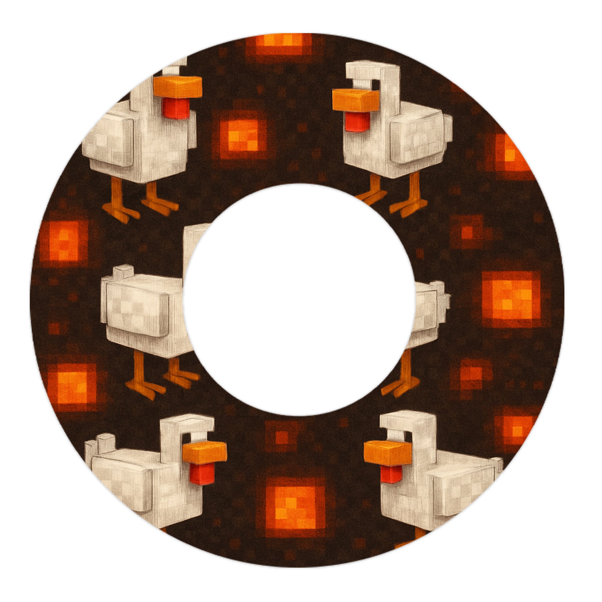 Inferno Chicken Freestyle Libre 2 Patch Tape - Pump Peelz