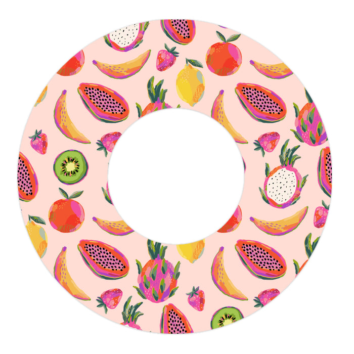 Summer Fruits Patch Patch Tape Designed for the FreeStyle Libre 2